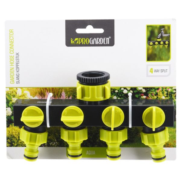 Adaptateur de tuyau d'arrosage 4 en 1