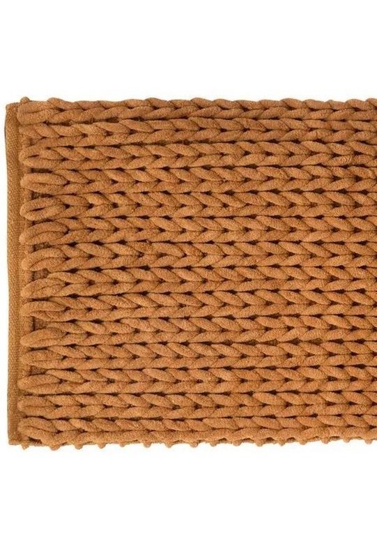 Weiche Badematte Colourama Braun 120X50Cm