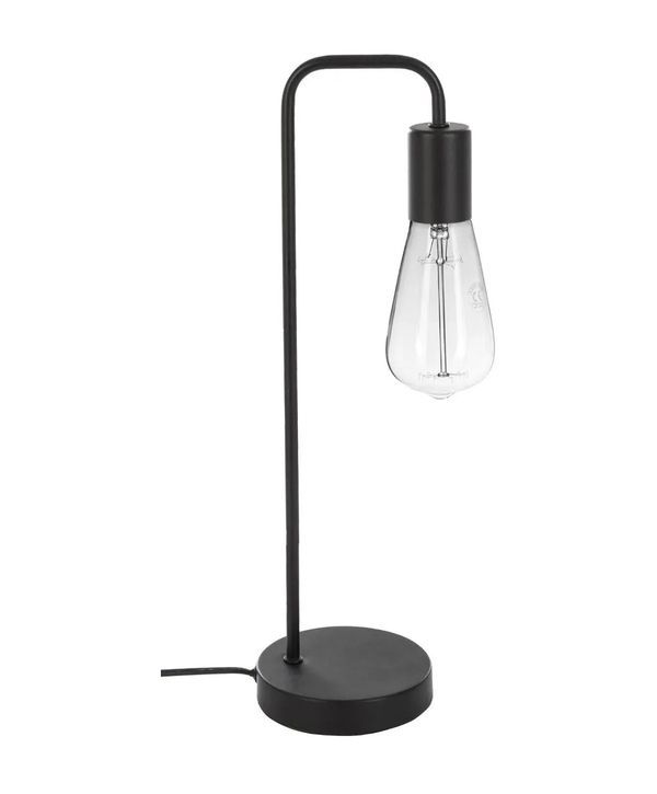 Lampada Da Tavolo Keli In Metallo Nero 45Cm