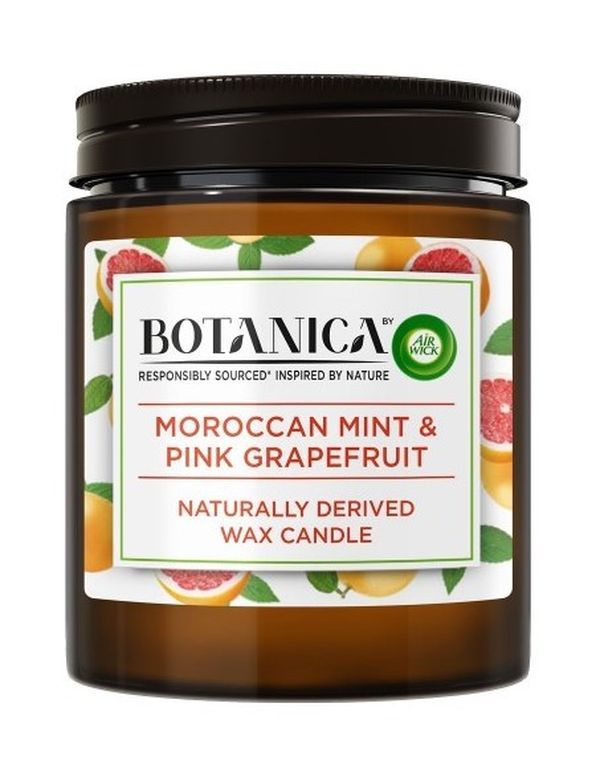 AIR WICK Botanica Candela Profumata Menta E Pompelmo 205G