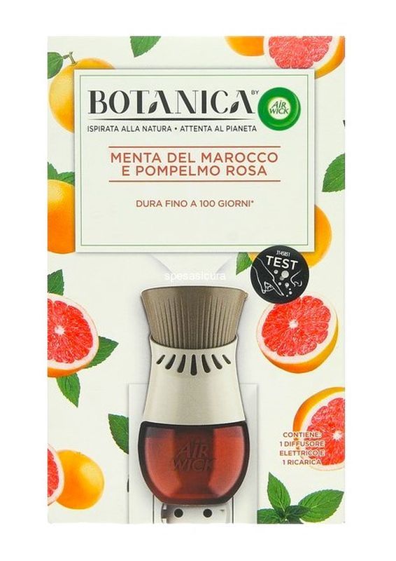 AIR WICK Botanica Diffusore Elettrico Con Ricarica Menta E Pompelmo 19Ml -  Da Moreno