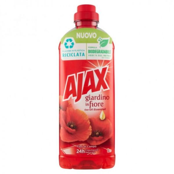 Ajax Liquido Lavapavimenti Fiori Di Campo  1L
