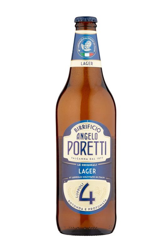 PORETTI Bier 4 Original-Hopfen 3X330Ml 5% Vol