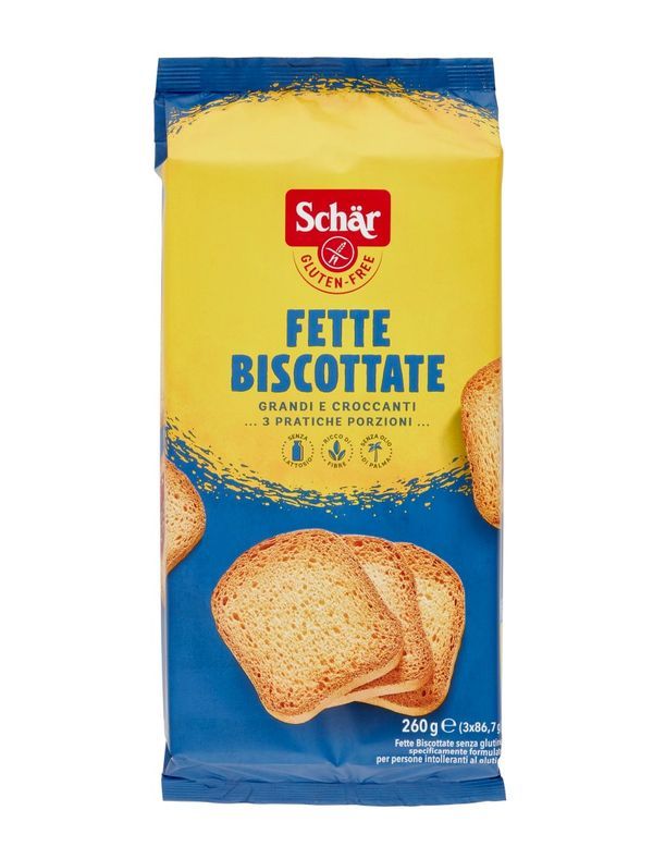 SCHAR Gluten Free Fette Biscottate  260G