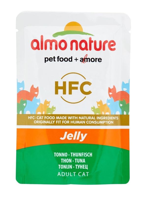 ALMO NATURE Jelly Cibo Umido Tonno 55G