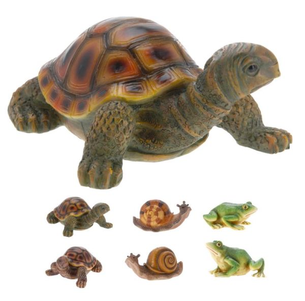 Harz Garten Tiere 12X10Cm - Gartendeko