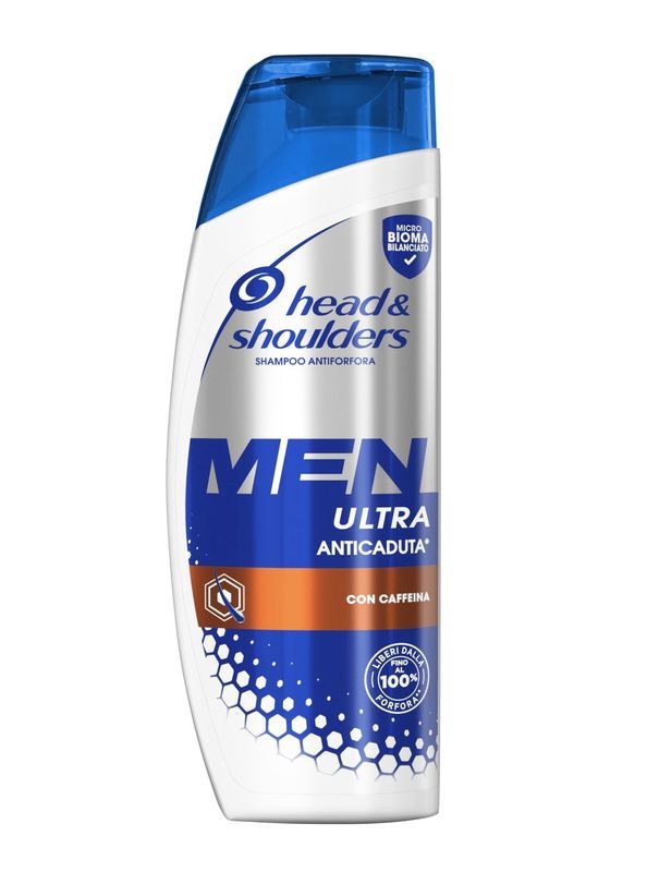 HEAD&SHOULDERS Men Shampoo Antiforfora Anticaduta Con Caffeina 225Ml