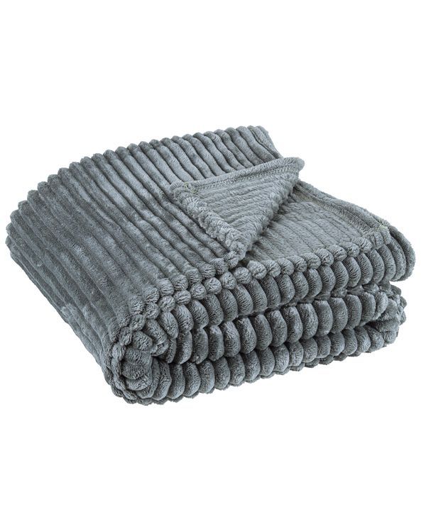 Coperta Natalizia Rachele Verde Poliestere 150X200Cm