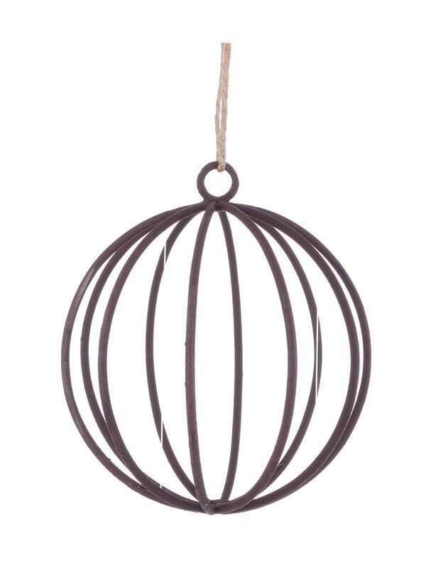 Weihnachtskugel skillen Metall 8.5cm