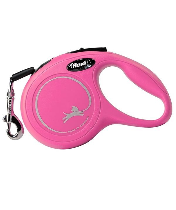 Guinzaglio Allungabile Flexi Rosa 5M