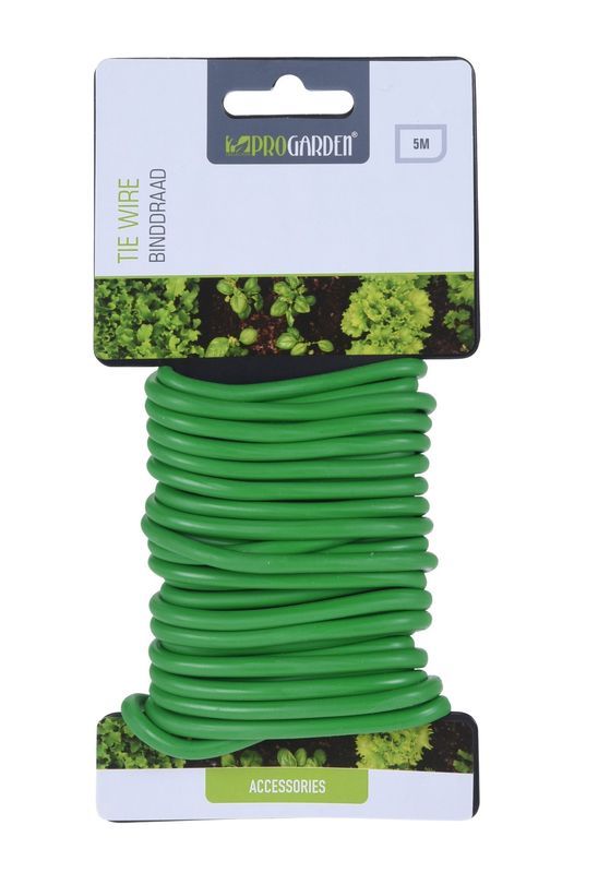 Accessorio Giardinaggio Filo In Metallo Plasticato 5M