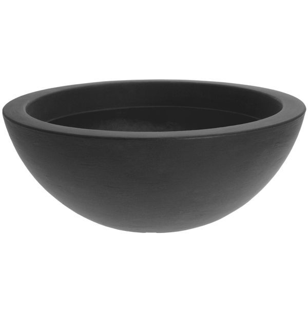 Vaso Giardino In Plastica Antracite 52X20Cm