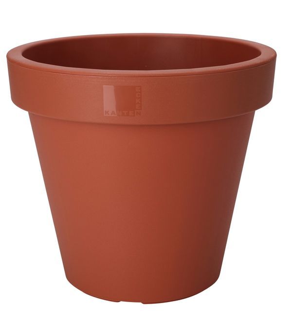 Pot De Jardin En Plastique Terre 20X18Cm