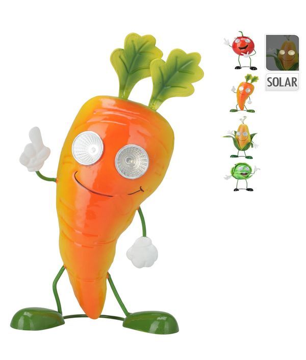 Pick Déco Jardin Légumes Métal 32Cm - Assortis