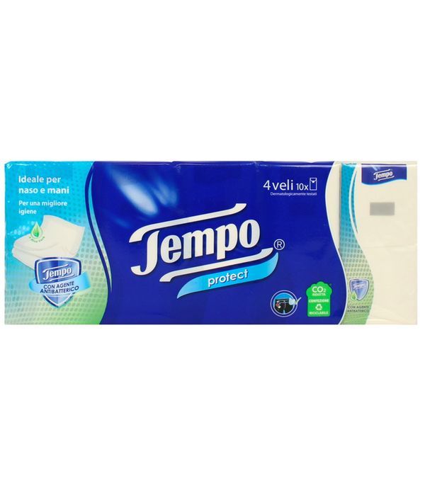 TEMPO Mouchoirs Protect 10 Pièces 