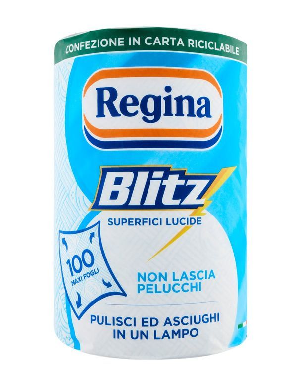 REGINA Blitz 1 Rotolo Asciugatutto  100 Strappi 