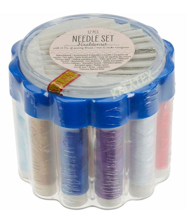 Set 12 Bobines Colorées Pour Couture