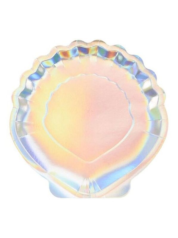 Article Sur Les Fêtes À Thème Sirène Assiette 25Cm