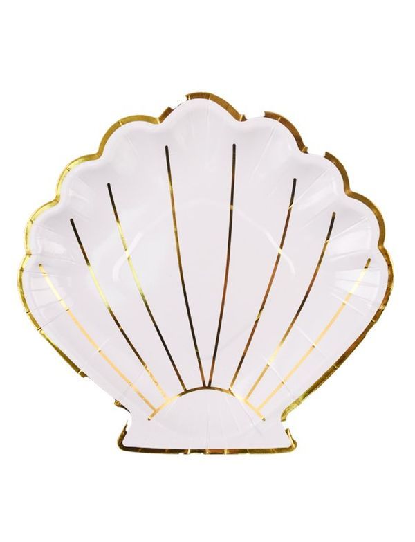 Article Sur Les Fêtes À Thème Sirène Assiette 20Cm