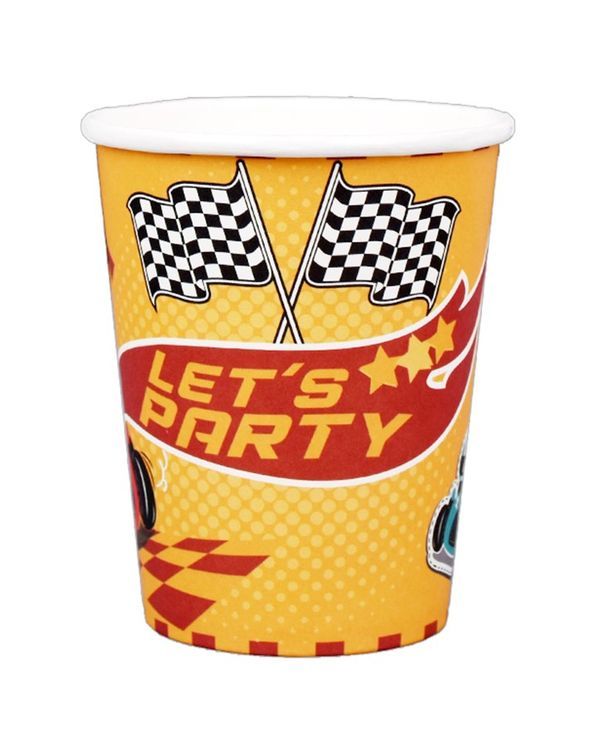 Article Sur Les Fêtes À Thème Voitures De Course Verre 260Ml