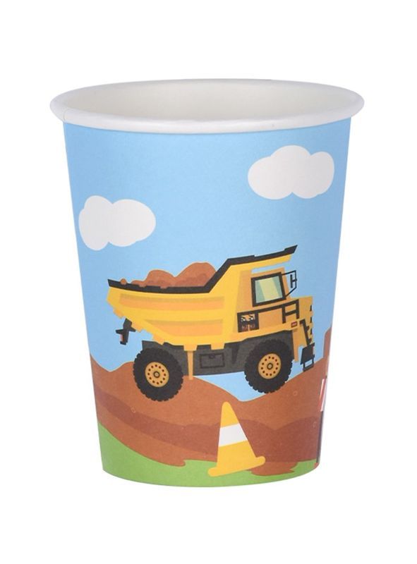 Article Sur Les Fêtes À Thème Véhicules De Travail Verre 260Ml