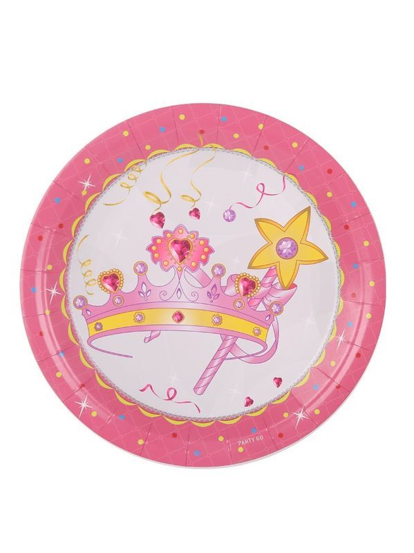 Article Sur Les Fêtes À Thème Princesses Grande Assiette 23Cm
