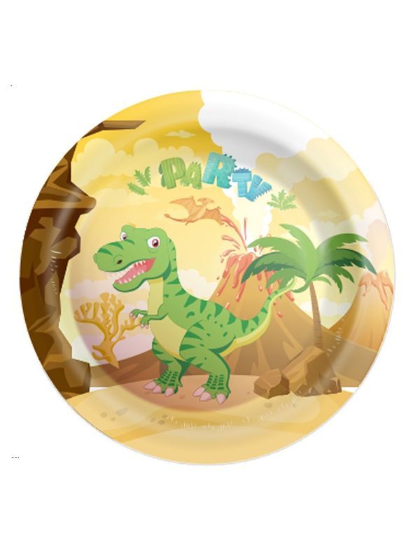 Article Sur Les Fêtes À Thème Dinosaures Petite Assiette 18Cm