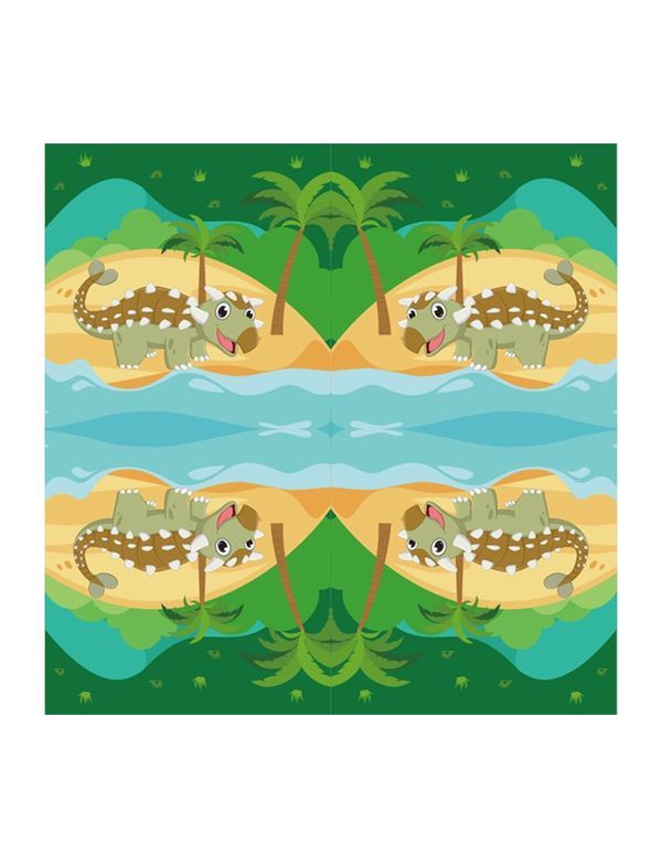 Article Sur Les Fêtes À Thème Dinosaures Serviettes 33X33Cm