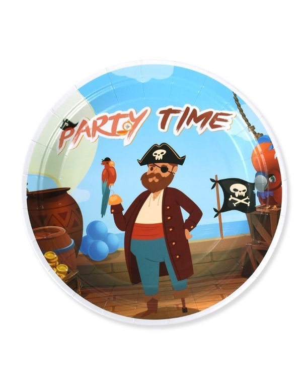 Article Sur Les Fêtes À Thème Pirate Petite Assiette 18Cm