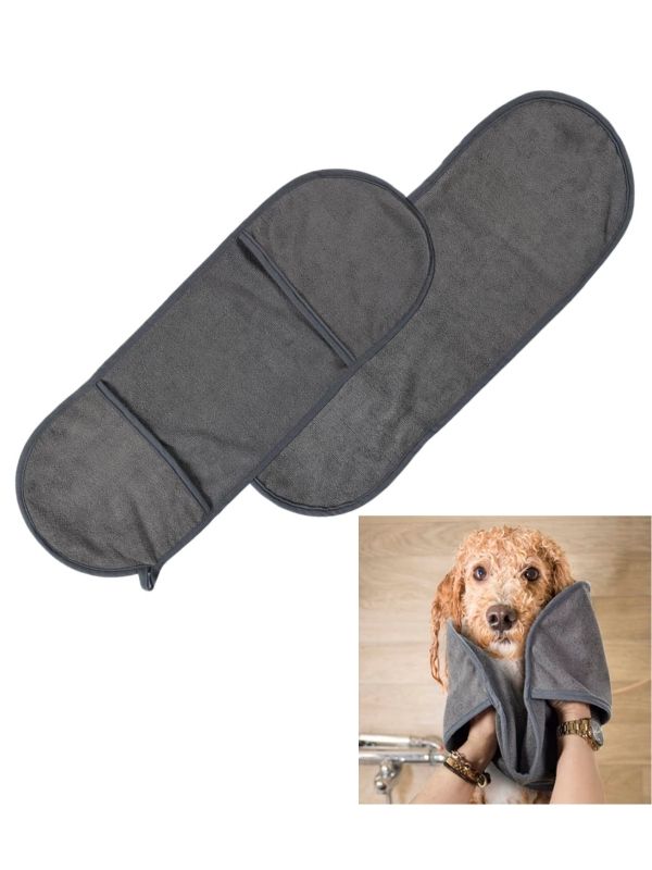 Serviette Microfibre Pour Animaux 65X24Cm