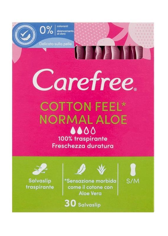 CAREFREE Cotton Feel Normal Aloe