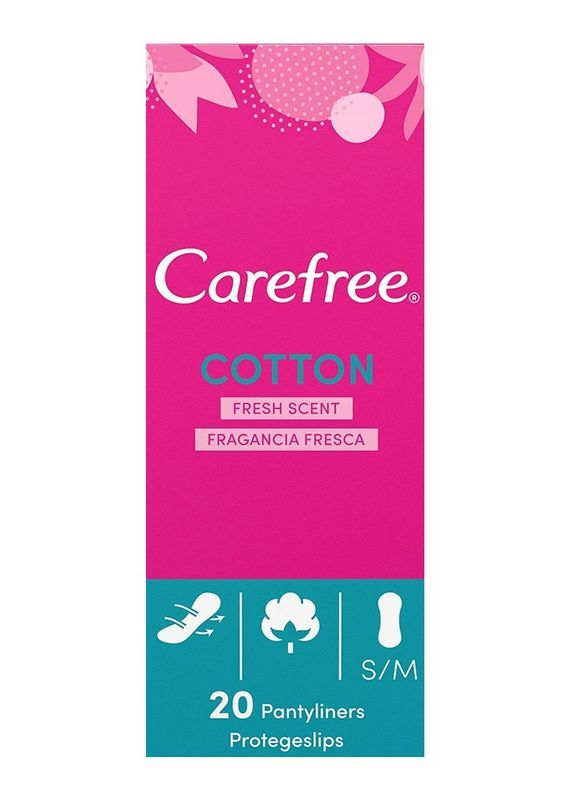 CAREFREE Cotton Feel Normal Parfum Frais