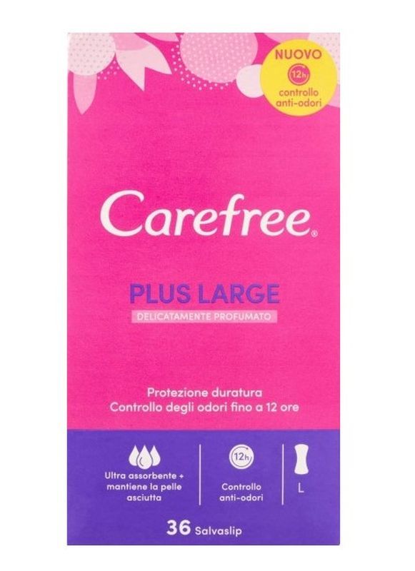 CAREFREE Plus Large Parfum Délicat