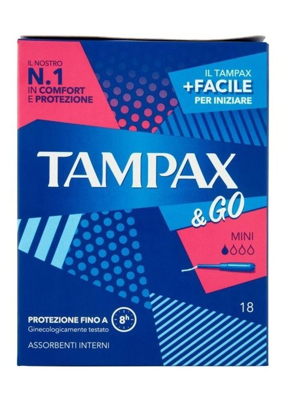 TAMPAX 18 Pièces Mini