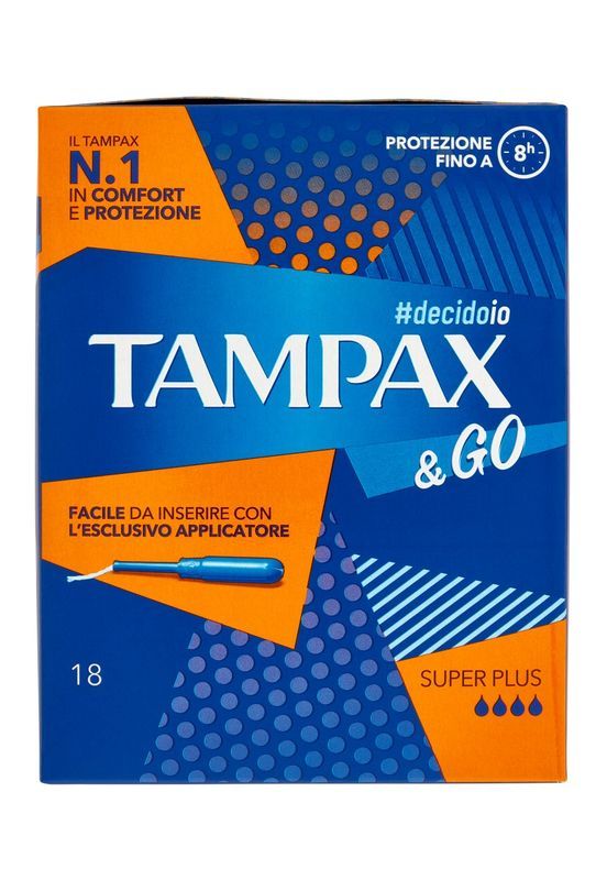 TAMPAX 18 Pezzi Super Plus