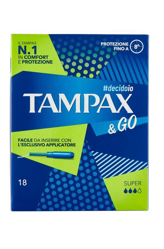 TAMPAX 18 Pièces Super