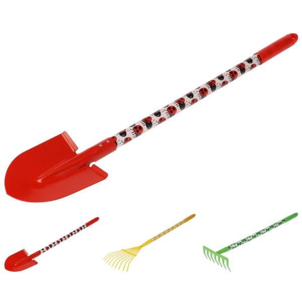 Ensemble d'outils de jardinage pour enfants 3 pièces