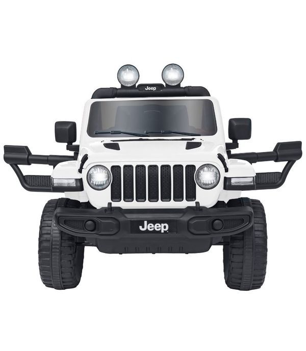 Voiture Electrique Pour Enfants Jeep Wrangler Blanc Avec Télécommande 127X70X80Cm