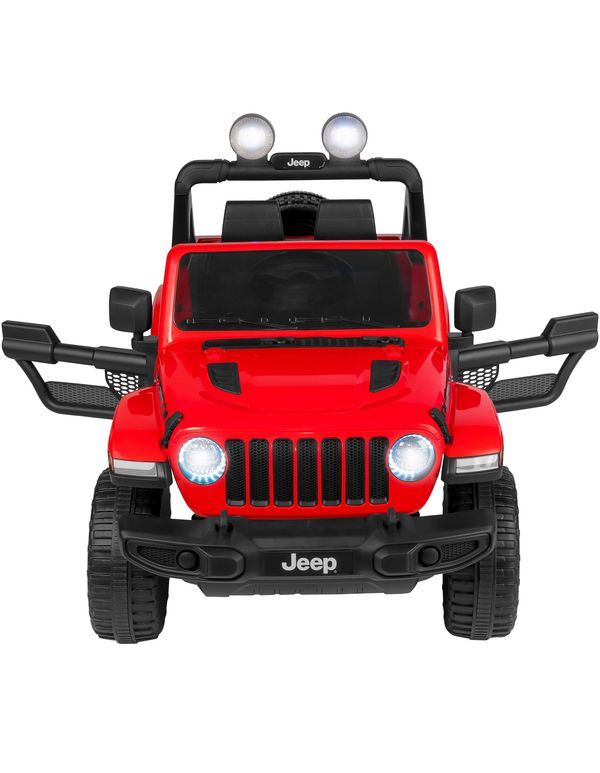 Auto Elettrica Per Bambini Jeep Wrangler Rossa Con Telecomando 127X70X80Cm 