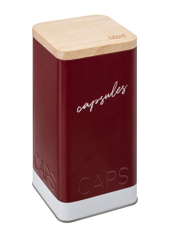 Organisateur De Cuisine Color Edition Capsules Café 18X9Cm