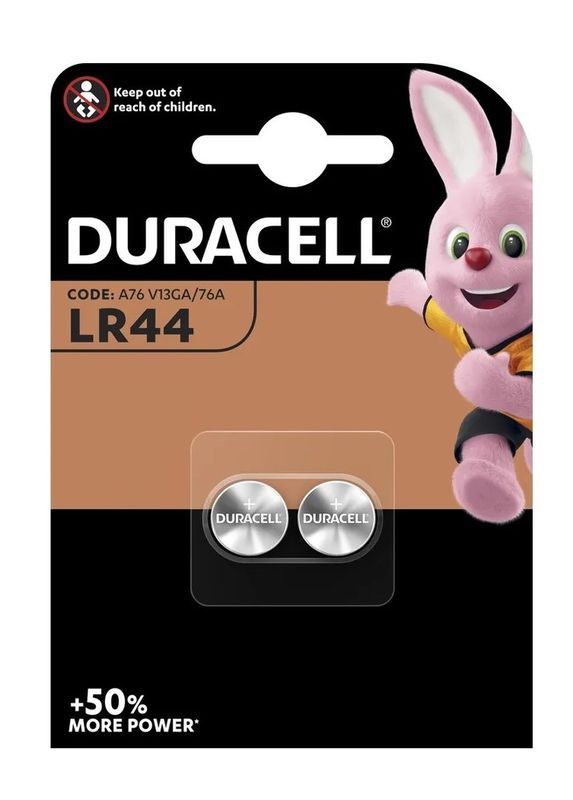 DURACEL Batteria A Bottone Specialty LR44 2 Pezzi