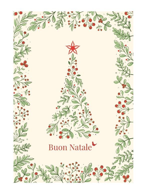 Frohe Weihnachten Grußkarte