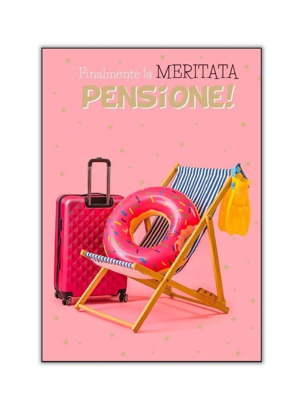 Biglietto Di Auguri Per La Pensione - Da Moreno