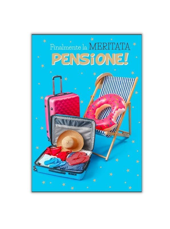 Biglietto Di Auguri Per La Pensione - Da Moreno