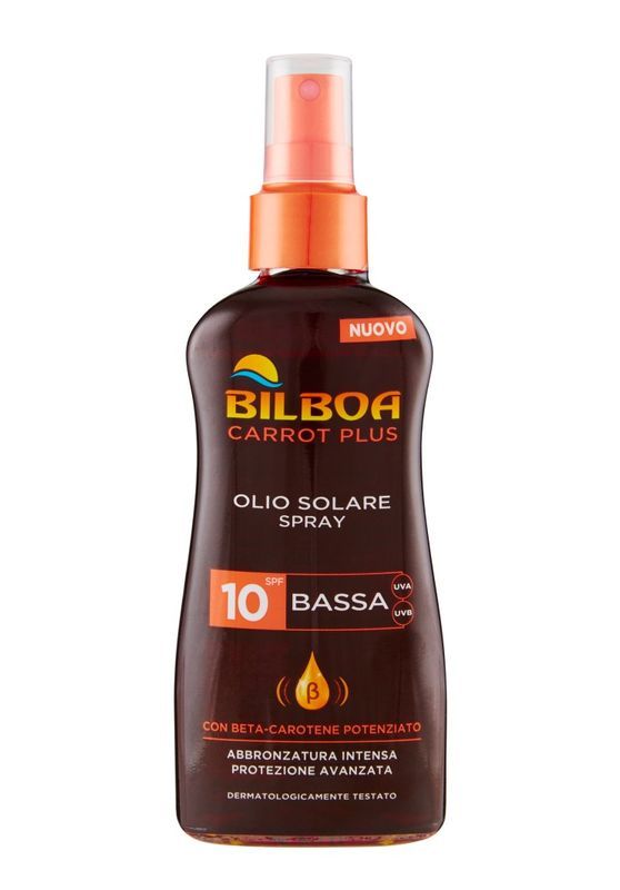 BILBOA Carrot Olio Solare Spray SPF10 200Ml