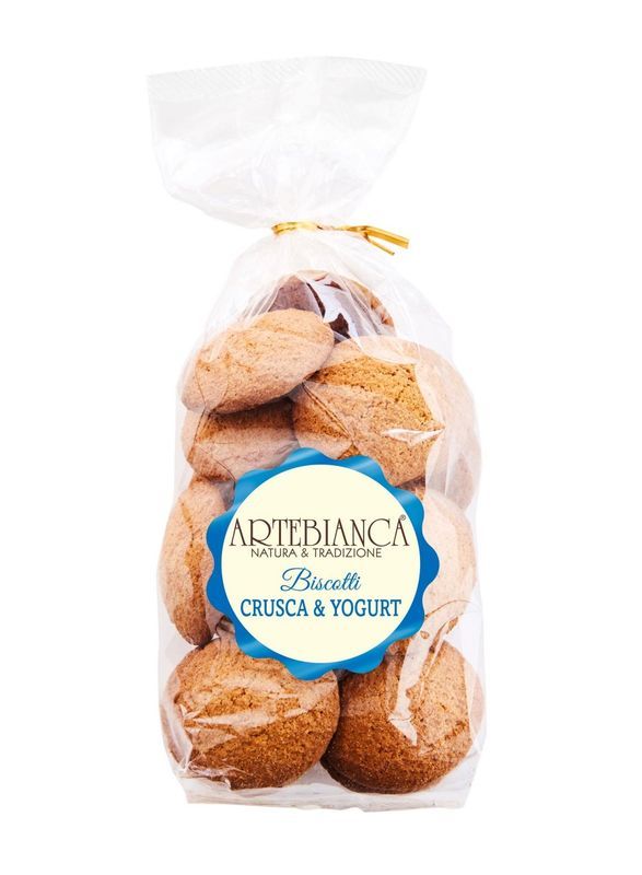 ARTE BIANCA Biscotti Crusca E Yogurt 300G