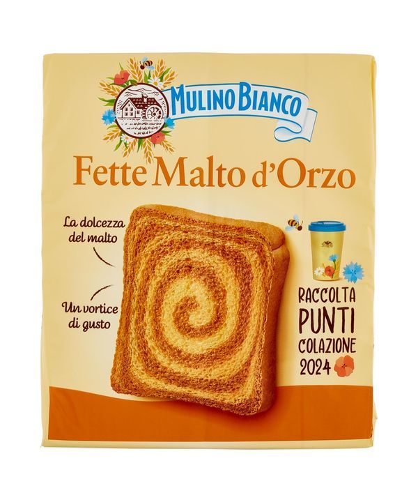 MULINO BIANCO Biscottes Malt D'Orge 315G