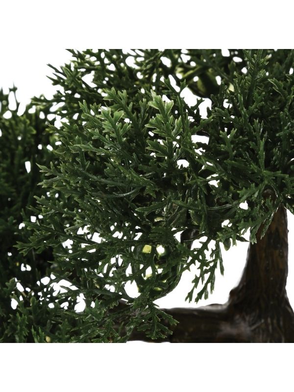Pianta Artificiale Déco Bonsai Con Vaso In Ceramica 36Cm