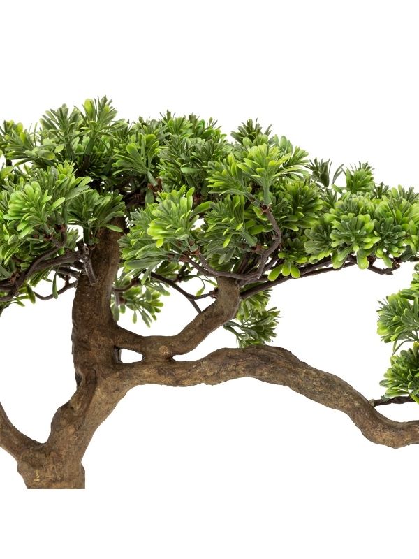 Künstliche Dekopflanze Bonsai Polin Mit Keramiktopf 45Cm