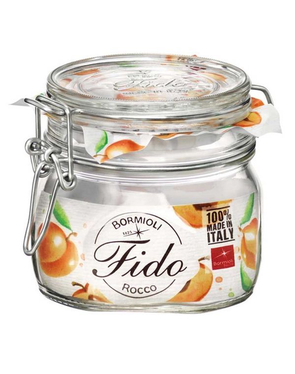 BORMIOLI Luftdichtes Glasgefäß Fido 50Cl